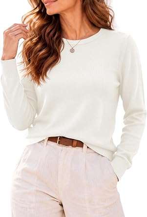 100% Cotton Crewneck Sweater