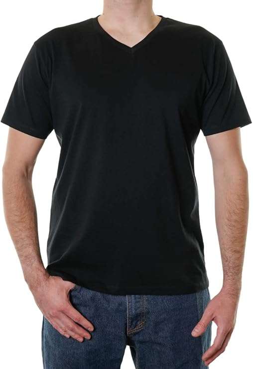 Organic Signatures V-Neck T-Shirt, 100% Organic Cotton