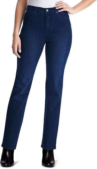 Gloria Vanderbilt Women’s Amanda Classic High-Rise Tapered Jean