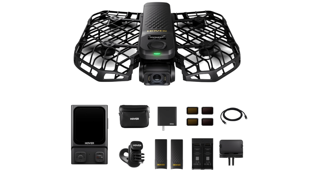 HOVERAir X1 PROMAX Cycling Combo, 8K Action Flying Camera, Foldable Drone | 42 KM/H Follow Speed, 10+ Fully Automatic Flight Modes, Fly Anywhere with...
