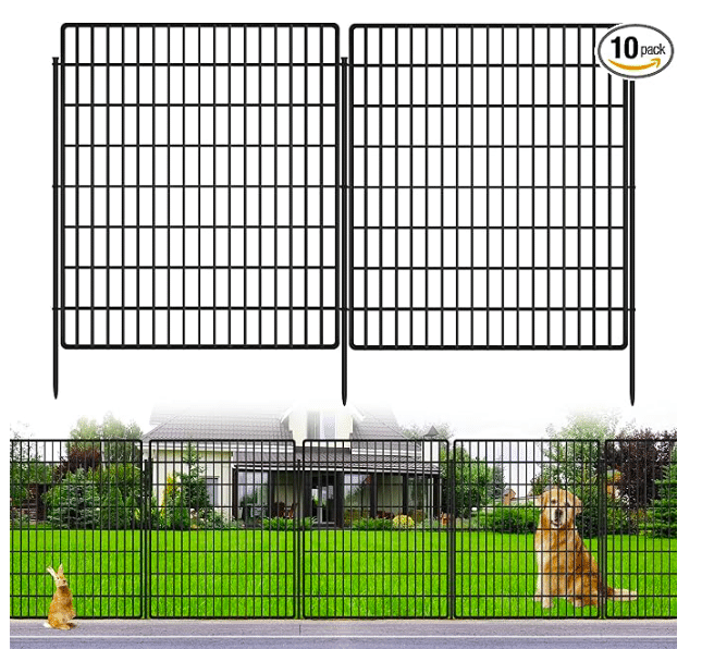 KYATE 33-Inch Garden Fence — Best for Pets and Garden Boundaries