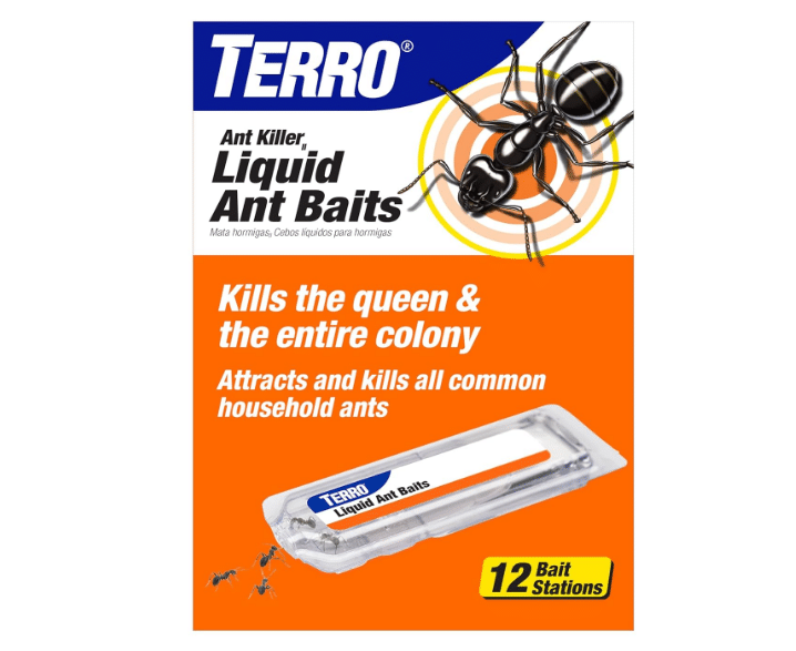 TERRO Liquid Ant Killer Bait Stations, 12-Pack, Indoor Ant Traps, T300B