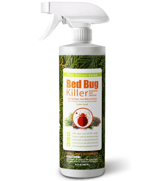 EcoVenger Bed Bug Killer (480ML) 100% Kill Efficacy−Kills All Stages on Contact-14 Day Residual Protection− Eco-Friendly & Non-Toxic Child & Pet Friendly