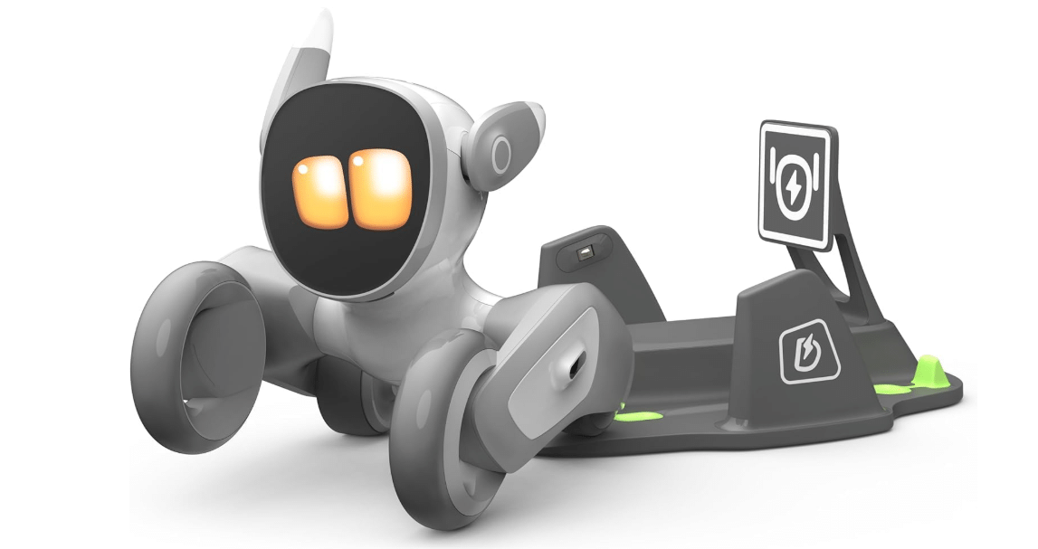 Loona Robot Pet Dog ChatGPT-4o Smart AI-Powered Companion Voice & Gesture Control, Real-Time Interaction Robotics Toys for Kids, Home Monitoring -...