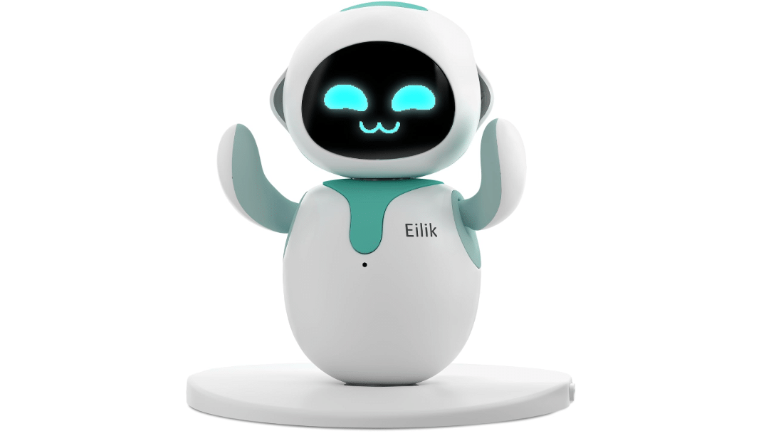 ENERGIZE LAB Eilik – Your Interactive Robot Companion, Full of Personality | Expressive Faces & Idle Animations | Touch Interactions & Mini Games |...