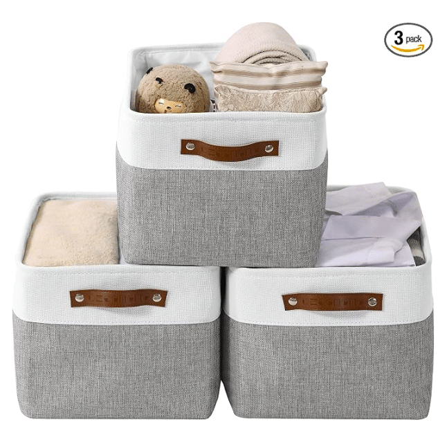 DECOMOMO Fabric Storage Bins