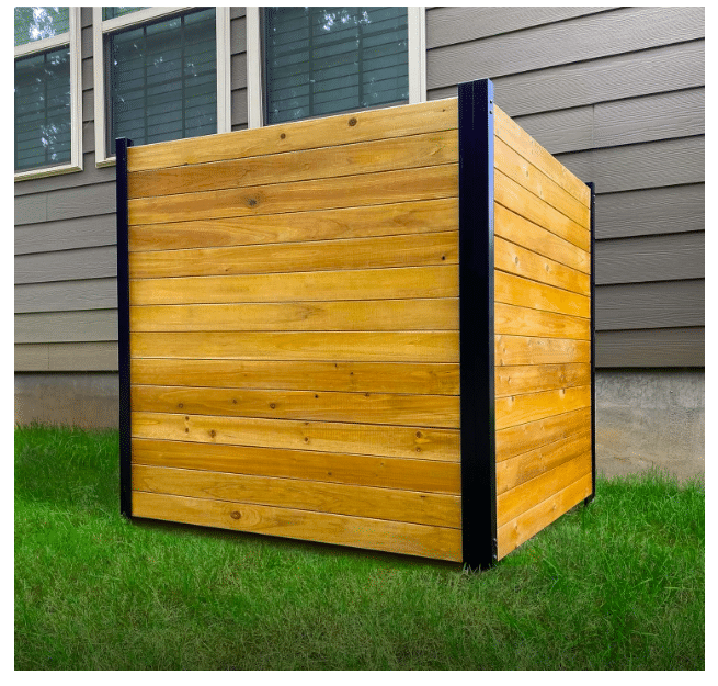 Enclo Privacy Screens Noordhoek Solid Wood Horizontal Fence Kit