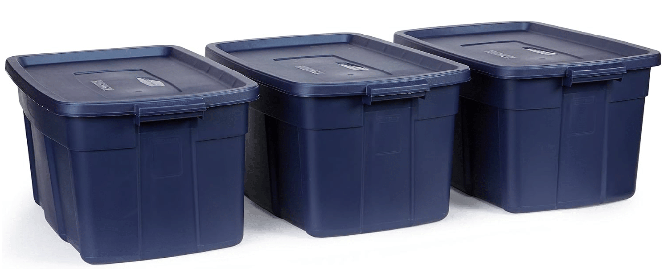 Rubbermaid Roughneck Storage Totes – 18 to 31 Gallon