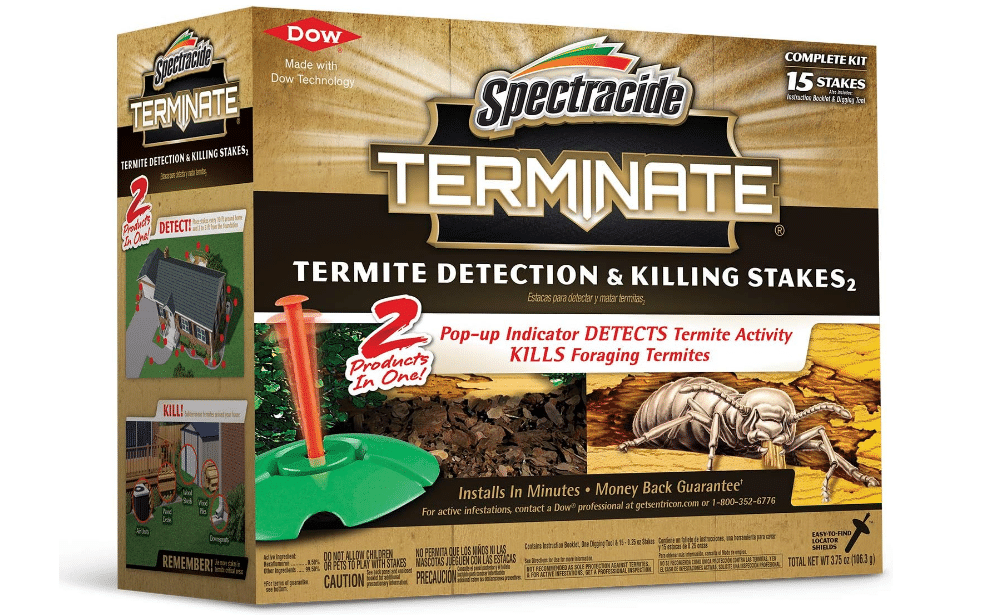 Spectracide Terminate Termite Detection & Killing Stakes, 15 Count