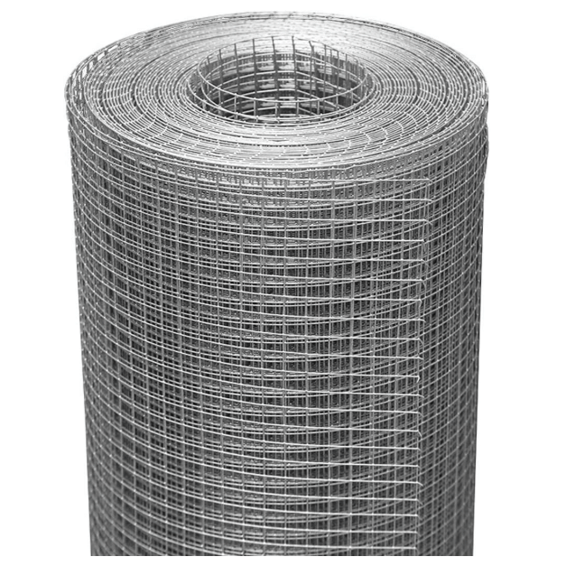 Fencer Wire / Seboss 1/2-Inch Galvanized Hardware Cloth Roll – 19 Gauge