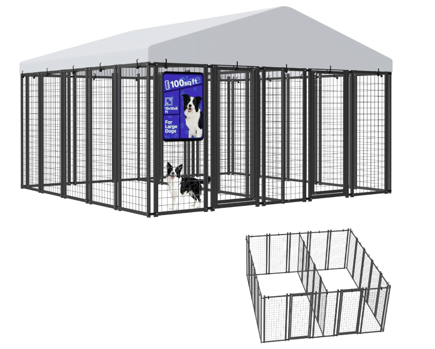 Lucky Dog Uptown Welded Wire Kennel
