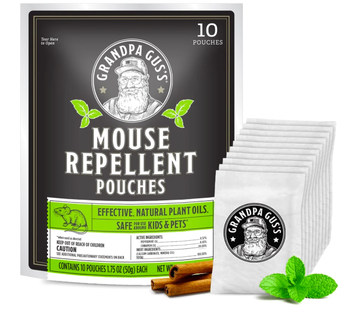 Grandpa Gus's Extra-Strength Mouse Repellent Pouches