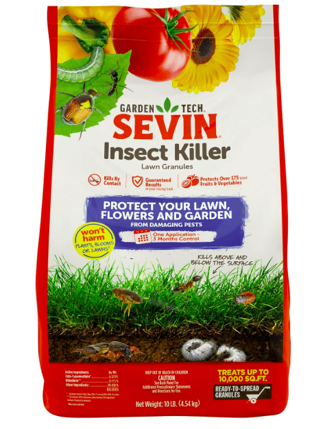 Sevin Insect Killer Lawn Granules