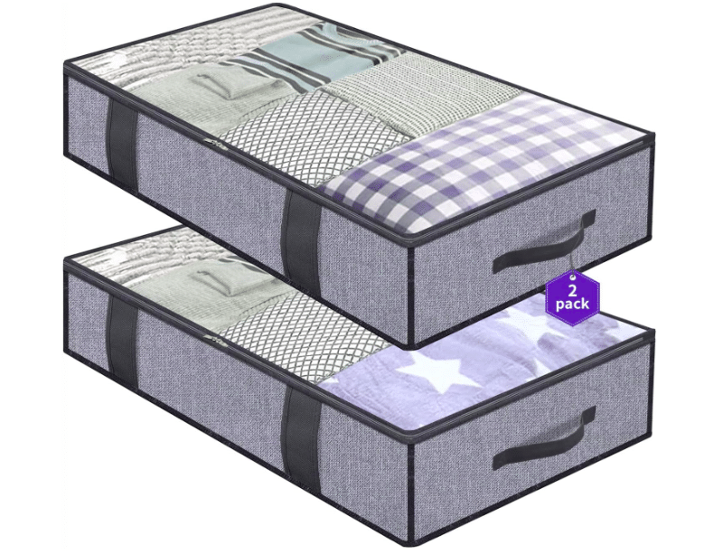 Onlyeasy Under Bed Storage Bags