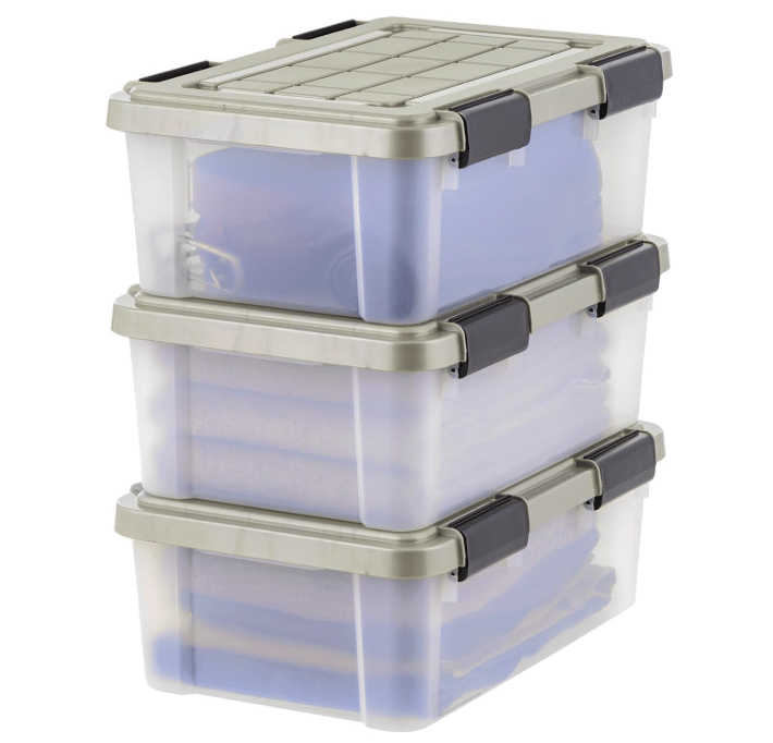 Ziploc WeatherShield Storage Box, 16 Quart