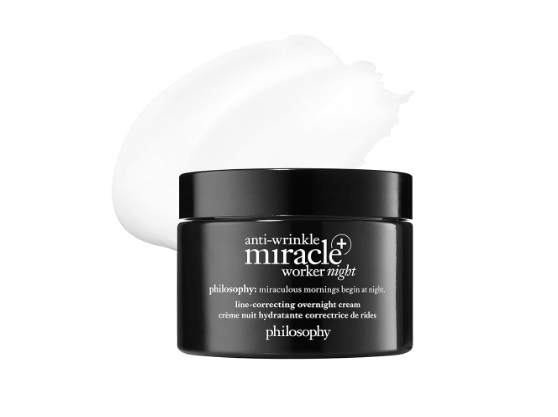 Philosophy Anti-Wrinkle Miracle Worker+ Line-Correcting Overnight Cream