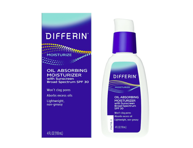 Differin Oil Absorbing Moisturizer with SPF 30