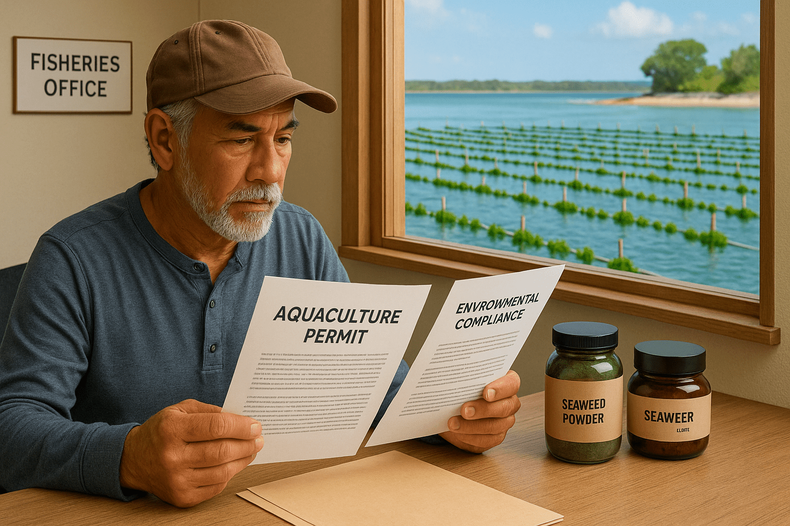Successful seaweed farmers from small coastal farms to high-tech kelp farms, illustrating profitable seaweed farming success stories.