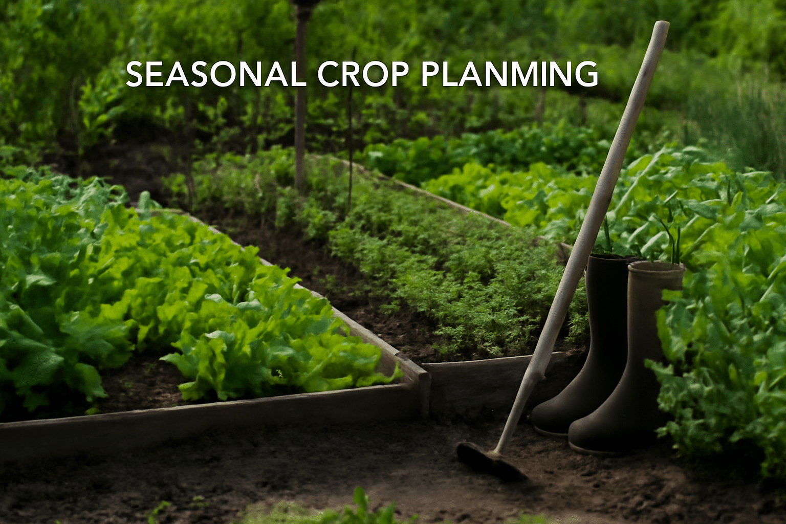 Seasonal crop planning