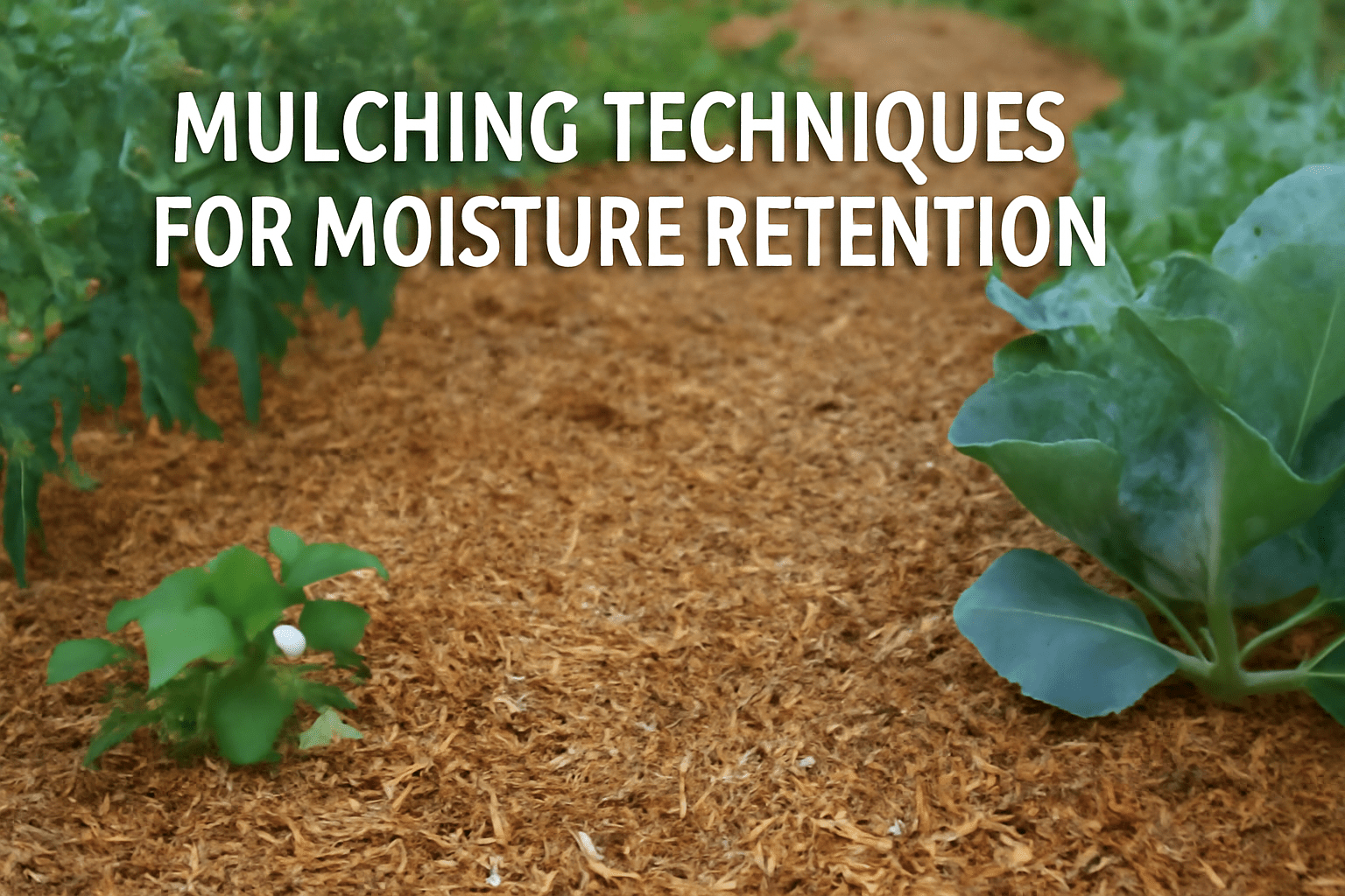 Mulching Techniques for Moisture Retention