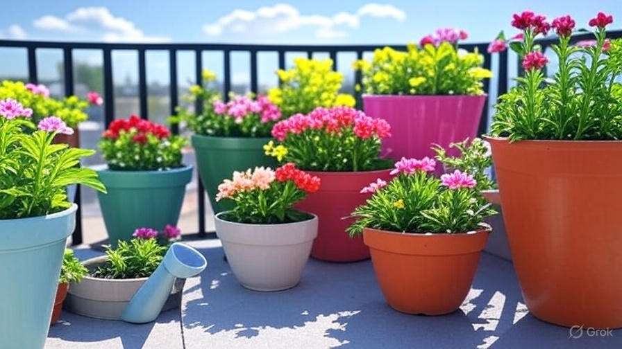 Container Gardening for Small Spaces