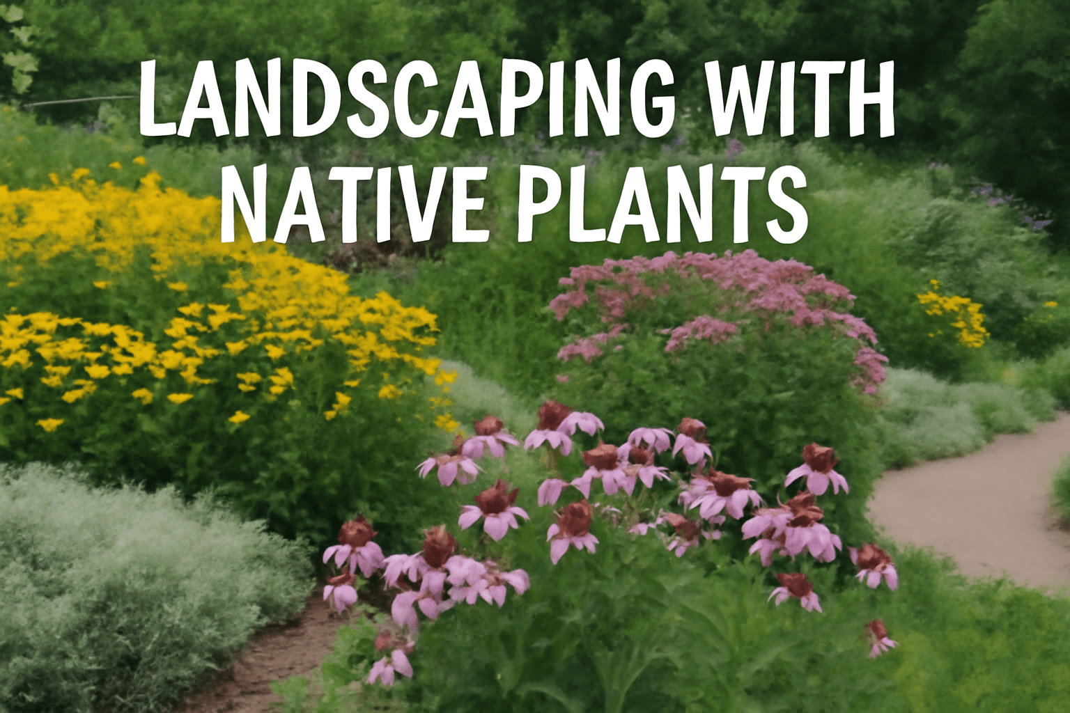 Picture of Landscaping with Native Plants: Sustainable & Beautiful Gardens