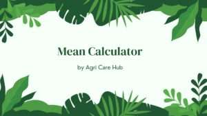 Mean Calculator