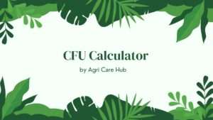 CFU Calculator