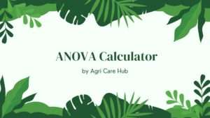 ANOVA Calculator