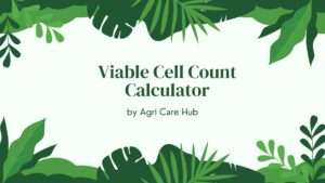 Viable Cell Count Calculator