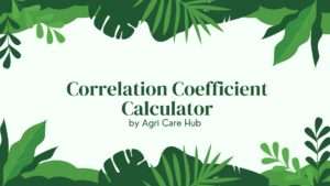 Correlation Coefficient Calculator