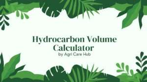 Hydrocarbon Volume Calculator