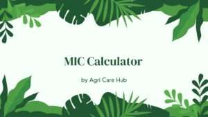 MIC Calculator