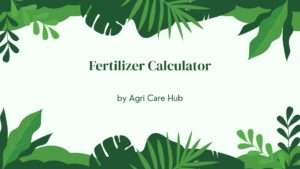 Fertilizer Calculator