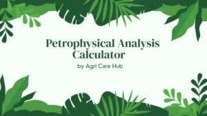 Petrophysical Analysis Calculator