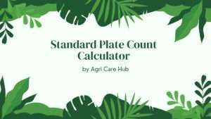 Standard Plate Count Calculator