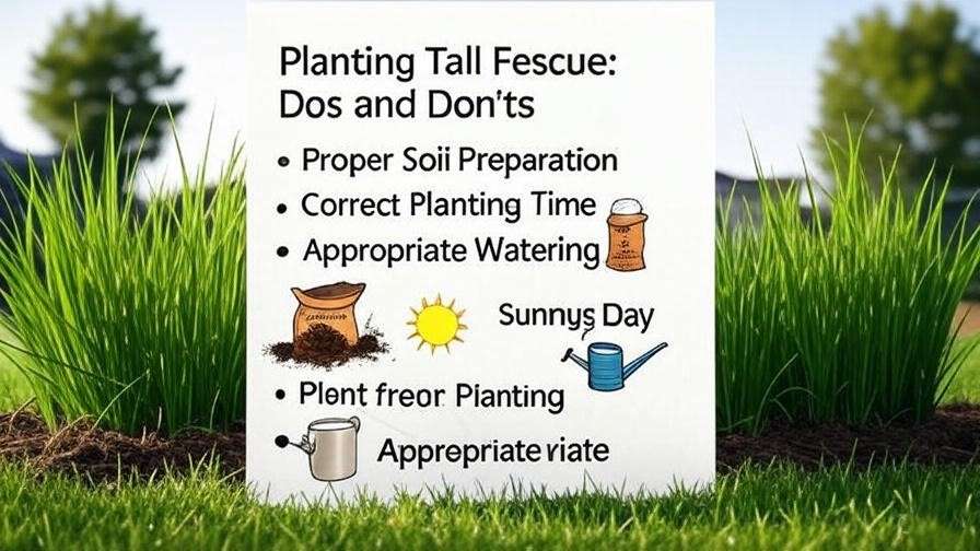  A visual checklist showing dos and don’ts (e.g., proper watering, soil preparation, correct planting time).