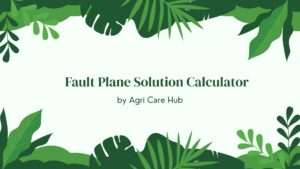 Fault Plane Solution Calculator