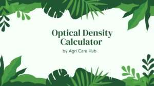 Optical Density Calculator
