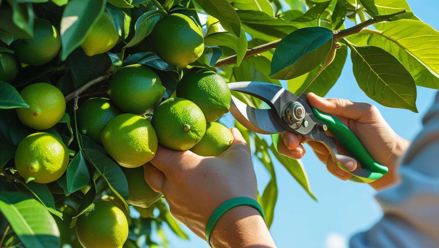 Mexican lime growing season