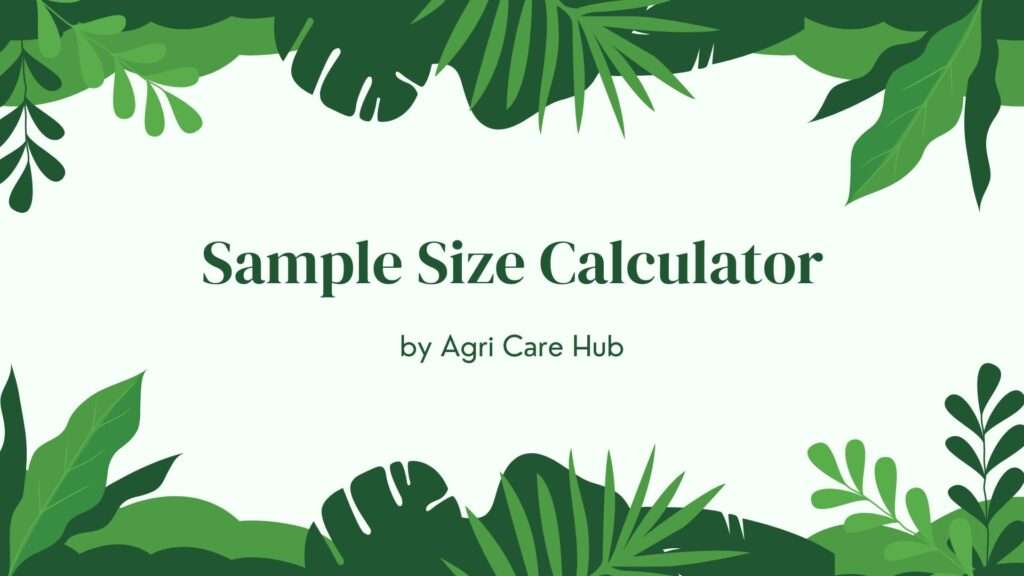 Sample Size Calculator