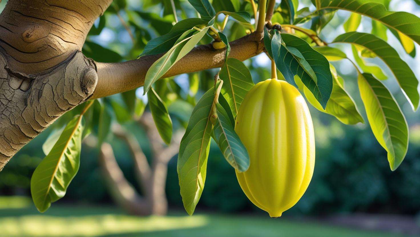 Oblong Yellow-Green Fruit Tree: Identification & Care Tips