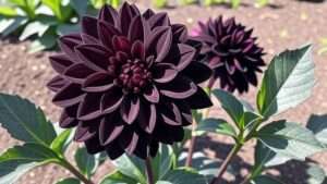 Black Dahlia plant