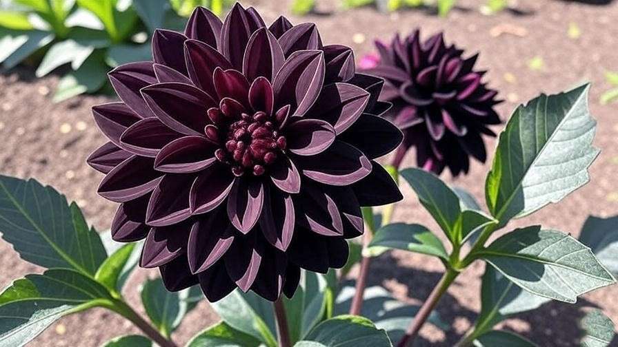 Black Dahlia plant