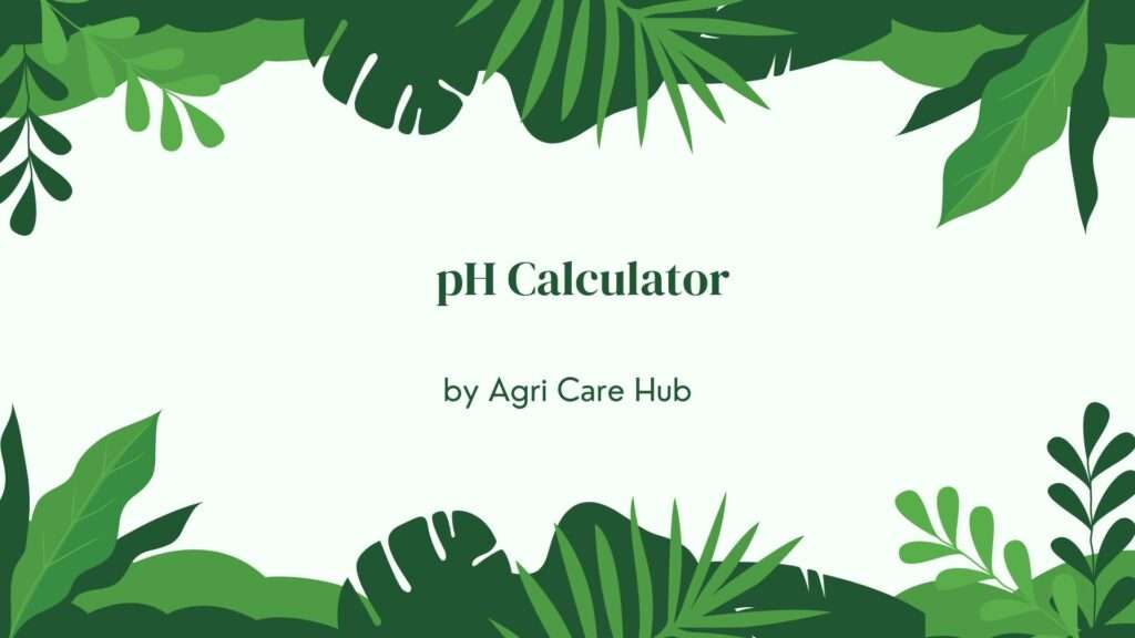pH Calculator