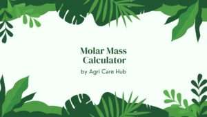 Molar Mass Calculator