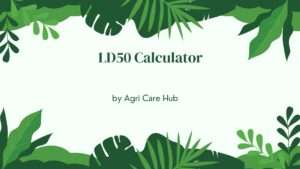 LD50 Calculator