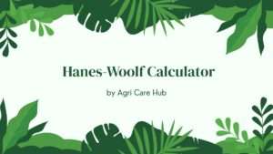 Hanes-Woolf Calculator