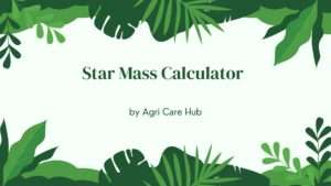Star Mass Calculator
