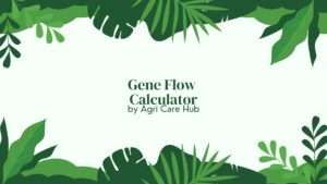 Gene Flow Calculator